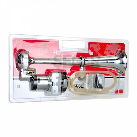 SEGER 24V HAVALI KORNA TEKLİ KROM (MARİN) (KOMPRESÖRLÜ)