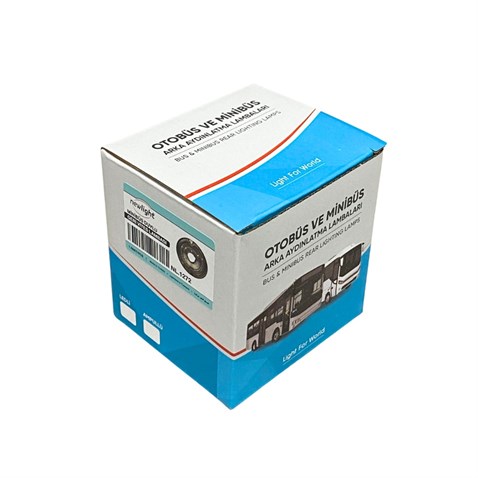 GERİ VİTES LAMBASI DUYLU (YUVARLAK 95 MM) OTOKAR-MİNİBÜS-OTOBÜS