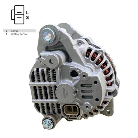 12V ALTERNATÖR DİNAMO MITSUBISHI TİPİ 90 A (L-S) (VAKUMSUZ) MAZDA PICK-UP-MITSUBISHI CANTER/PAJERO