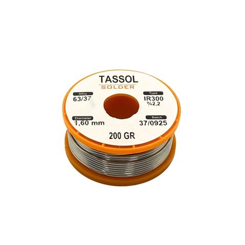 LEHİM TELİ 1.6 MM (63 KALAY/37 KURŞUN) 200 GR