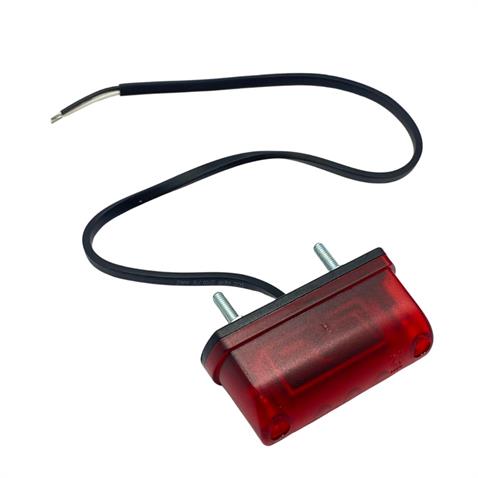 FRISTOM 12V-30V PLAKA-POZİSYON LAMBASI LEDLİ (KIRMIZI) (82*30 MM) E9