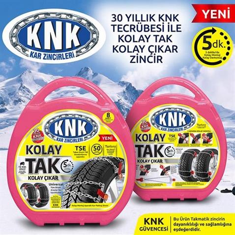 UNIVERSAL KAR PATİNAJ ZİNCİRİ KOLAY MONTAJ (6 APARAT) (BİNEK VE HAFIF TICARI)
