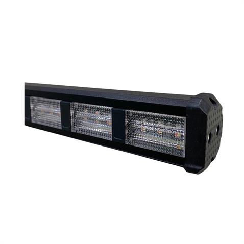 FEDERAL SIGNAL 12V LED BAR OFF-ROAD FONKSİYONLU KUMANDALI (KIRMIZI-MAVİ) (575 MM)