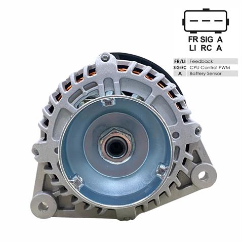12V ALTERNATÖR DİNAMO 124 A (FR-SIG-A) FORD FOCUS/CONNECT 1.8 TDCI 1998 >