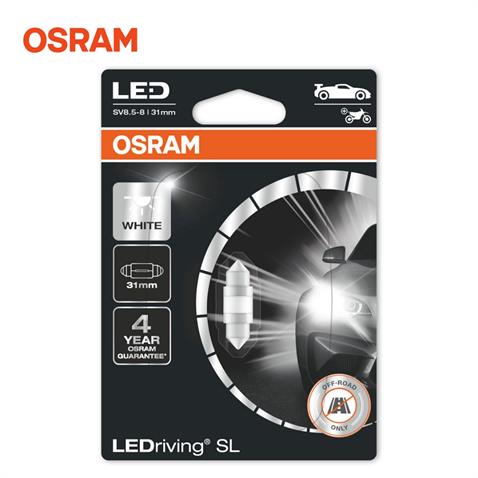 OSRAM 12V SOFİT AMPUL LED C5W 6000K (31 MM) (1 AD)