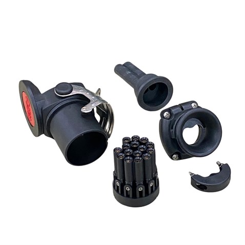 TIR DORSE ELEKTRİK SOKETİ 15Lİ ERKEK ABS-EBS (ÇİFT KABLO GİRİŞLİ)