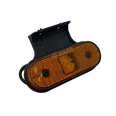 24V YAN SİNYAL LAMBASI DORSE SİDE MARKER SARI (LEDLİ)