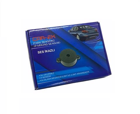 PARK SENSÖRÜ SES İKAZLI (18 MM) SİYAH