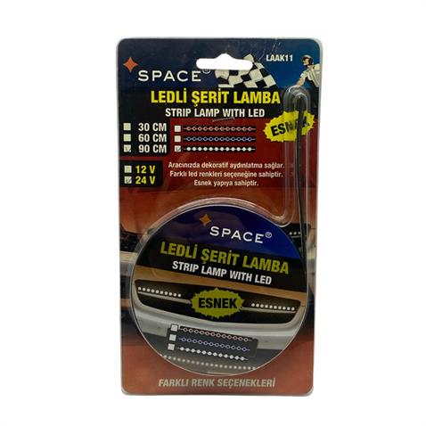 24V ELASTİK BAND-ŞERİT LED BEYAZ 90 CM