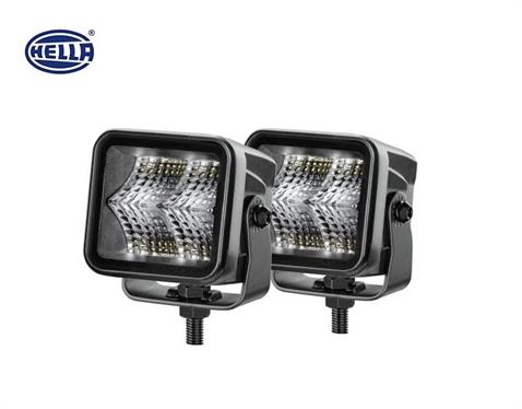 HELLA 10V-30V OFF-ROAD LAMBA 20W 5700K 1400 LÜMEN (GENİŞ AÇI) (4 LEDLİ) (70*64*60 MM) (2 AD)