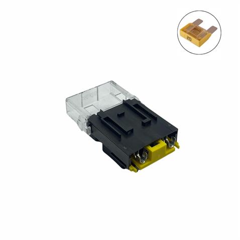 MTA MAXI BIÇAK SİGORTA YUVASI (KAPAKLI) (SİGORTASIZ)