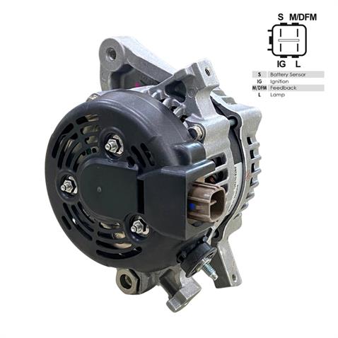 DENSO 12V ALTERNATÖR DİNAMO 80 A (4 FİŞ) (S-M/DFM-IG-L) TOYOTA AURIS/COROLLA/URBAN CRUISER/YARIS