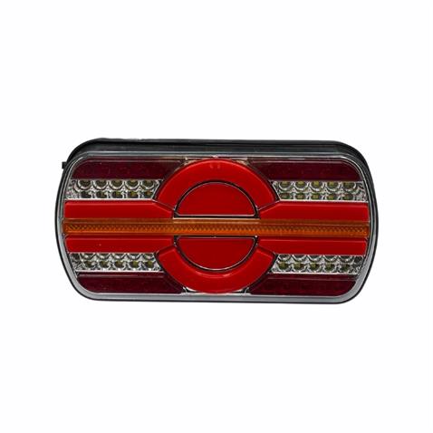 12V-24V STOP LAMBASI LEDLİ (KAYAR SİNYALLİ) (225*100 MM) UNIVERSAL