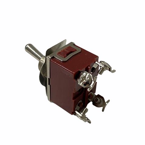 ÇIT-ÇIT ANAHTAR METAL (4 UÇLU) (TEK TARAFA YAYLI) (ON-OFF) (15A 250V)