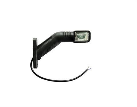 24V DORSE DIŞ İŞARET BOYNUZ TAKOZ LAMBASI EĞRİ (LEDLİ) (SARI-KIRMIZI-BEYAZ) SAĞ