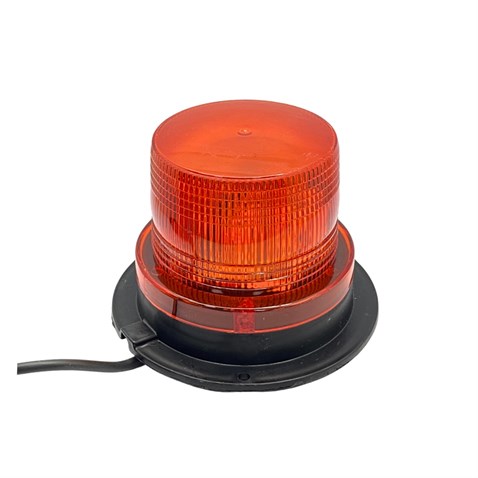 12V-80V ÇAKAR FLAŞ TEPE LAMBA MIKNATISLI ÇAKMAK FİŞLİ LEDLİ (85*93 MM) SARI
