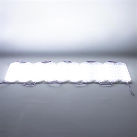 12V ÇAKAR LAMBA LEDLİ (OK İŞARETLİ) (BEYAZ) KABLOLU (142*37 MM)