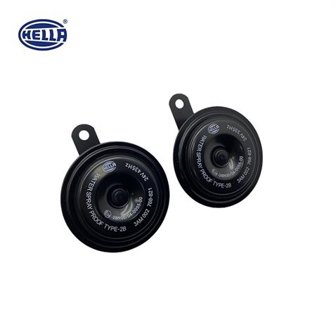 HELLA 24V DİDİT KORNA 335/435 HZ (SİYAH) (91 MM) (TAKIM)