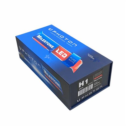 PHOTON 12V-24V H1 CSP LED XENON FAR AMPUL SETİ BLACK KATANA 6000K 12000 LÜMEN CANBUS