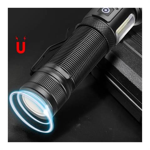 EL FENERİ PROFESYONEL LEDLİ (TYPE-C ŞARJLI) (ULTRA PARLAK GÜÇLÜ LED) (BEYAZ) 