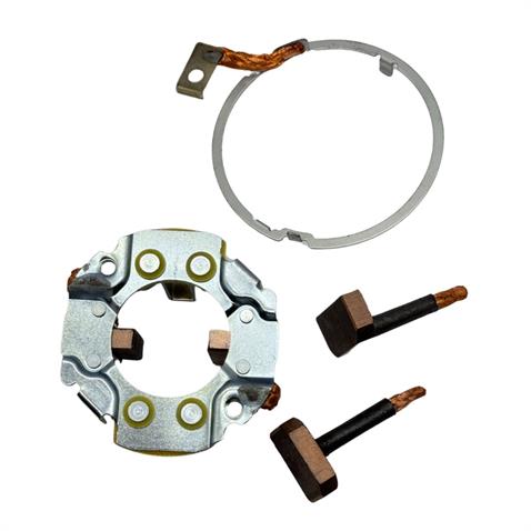 MEGA 24V MARŞ KÖMÜR YUVASI MITSUBISHI TİPİ 5.5 KW (4 KÖMÜRLÜ) (SAÇLI) MERCEDES ACTROS/ATEGO/AXOR