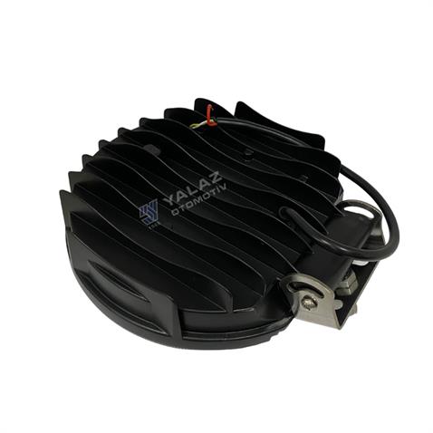 9V-32V LED LAMBA OFF-ROAD YUVARLAK (SİYAH) RALLYE 3000 SARI-BEYAZ (220 MM)