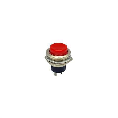 METAL BUTON MİNİ KIRMIZI (2 FİŞLİ) (16 MM) (DS-212)