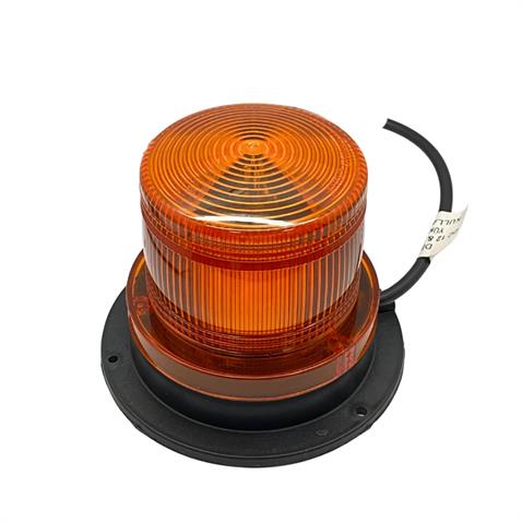 12V-24V ÇAKAR TEPE LAMBA LEDLİ MIKNATISLI KABLOLU SARI (128*110 MM)