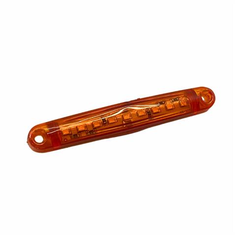 12V-24V PARMAK LAMBA 9-LEDLİ SARI (100*15 MM) 