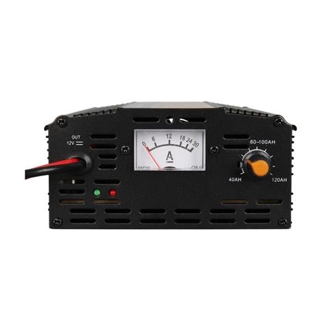 MA-1220A 12V ŞARJ REDRESÖRÜ (AKILLI AKÜ ŞARJ CİHAZI) (ANALOG AMPER GÖSTERGELİ-AYARLI) OTOMATİK 20 A