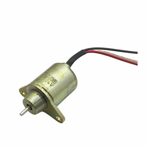 24V STOP SELENOİDİ (KAYIK KULAK) (KÜÇÜK TİP) (DÜZ MİL 12 MM) HYUNDAI