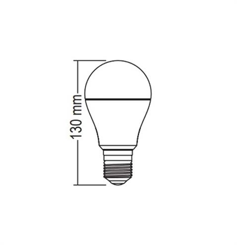 220V 18W LED AMPUL 4000 K E27