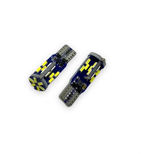 12V DİPSİZ AMPUL T10 (30 LEDLİ) BEYAZ CANBUS (2 AD)