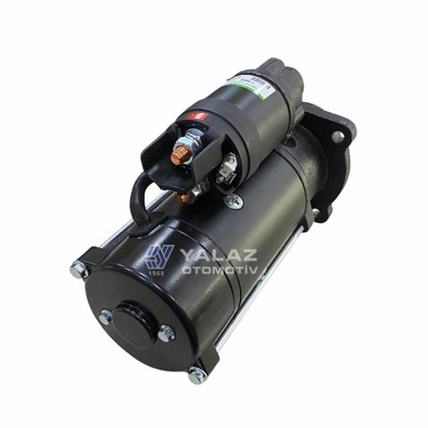 12V MARŞ MOTORU ISKRA TİPİ 9 DİŞ 4 KW YM DODGE PD250-FORD CARGO-KHD-LINDE-MAGIRUS DEUTZ