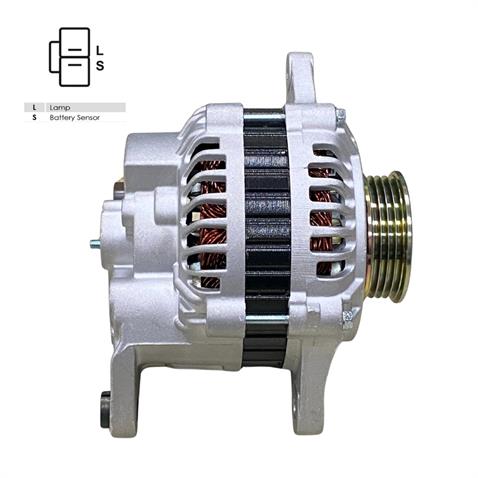 12V ALTERNATÖR DİNAMO 85 A (2 FİŞ) (L-S) HYUNDA ACCENT/EXCEL/SONATA-MITSUBISHI COLT/GALANT/LANCER
