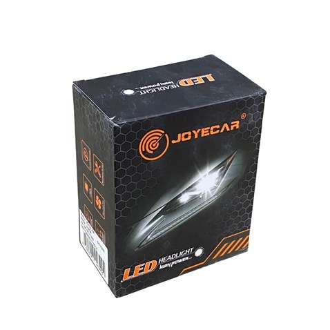 JOYECAR 12V H4 CSP LED XENON FAR AMPUL SETİ 120W 6000K 22000 LÜMEN MERCEKLİ