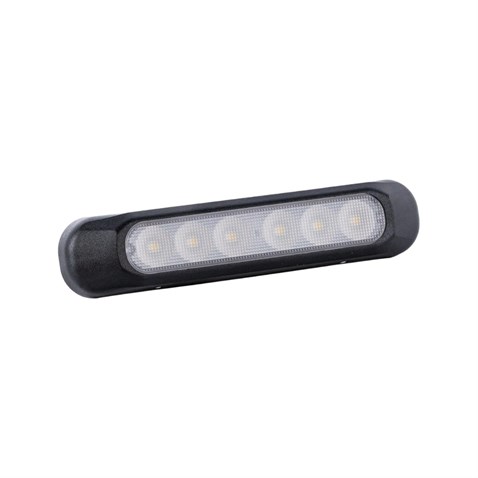 FRISTOM 12V-24V POZİSYON LAMBASI 6 LEDLİ (BEYAZ) (132*28 MM) E9