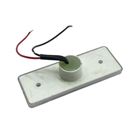 12V-24V YAN SİNYAL LAMBASI SİDE MARKER (4 LEDLİ) (ŞEFFAF-MAVİ)