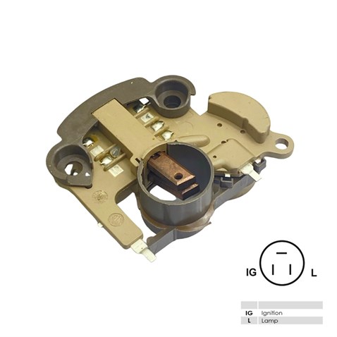 12V KÖMÜRLÜ KONJEKTÖR MITSUBISHI TİPİ (3 FİŞ) (D-IG-L) CHEVROLET-HONDA-SUBARU-SUZUKI