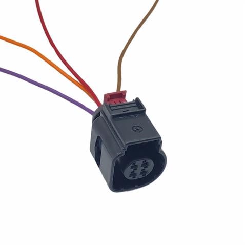 SİS LAMBA-HARARET MÜŞÜRÜ-ABS SENSÖR-FAR AYAR SOKETİ (4 FİŞ KABLOLU) AUDI-SEAT-VW 