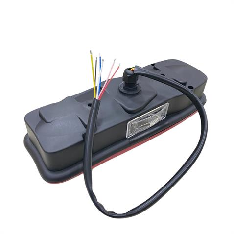 SERTPLAS STOP LAMBASI 6-FONKSİYONLU KABLOLU PLAKALI (E ONAYLI) SOL