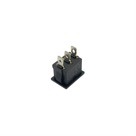 TUŞLU ANAHTAR MİNİ (3 FİŞ) (ÇİFT TARAFA YAYLI) (ON-OFF-ON) (6A 250V / 10A 125V AC) KCD1-2