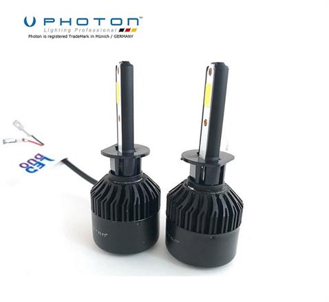 PHOTON 12V H1 COB LED XENON FAR AMPUL SETİ 6000K 6000 LÜMEN