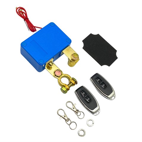 12V-24V AKÜ DEVRE KESİCİ 240 A (- KUTUP BAŞI BAĞLANTILI) (KUMANDALI)