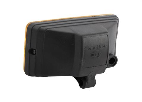 HELLA 12V SİS LAMBASI COMET 550 DİKDÖRTGEN (DELİCİ-SÜRÜCÜ) (DÜZ CAM) (SARI) (195*96 MM)