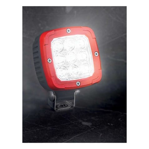 FRISTOM 12V-24V ÇALIŞMA LAMBASI 9-LEDLİ 5700K 4100 LUMEN (100*100 MM)