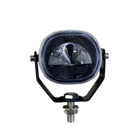 12V-80V LED SPOT LAMBA MERCEKLİ (KIRMIZI OVAL ÇİZGİ) (62*52 MM) FORKLİFT 