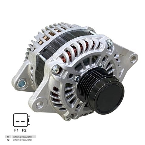 12V ALTERNATÖR DİNAMO MITSUBISHI TİPİ 115 A (2 FİŞ) (F1 F2) CHRYSLER-DODGE-JEEP
