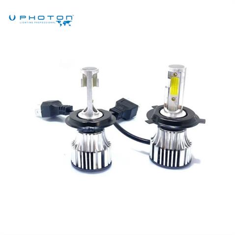 PHOTON 12V H4 COB LED XENON FAR AMPUL SETİ 6000K 6000 LÜMEN