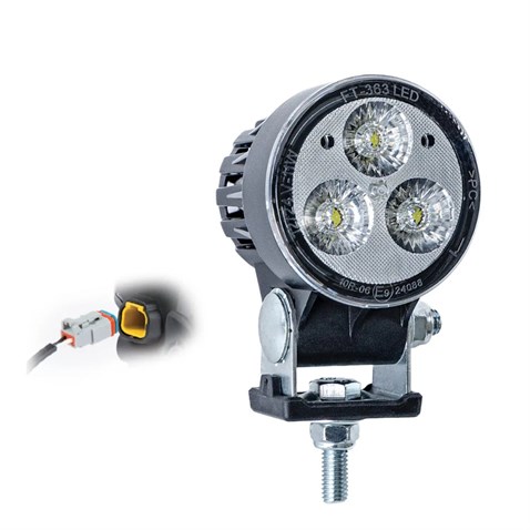 FRISTOM 12V-24V ÇALIŞMA LAMBASI 3-LEDLİ CR SOKETLİ 11W 5700K 1200 LUMEN (92*37.5 MM)